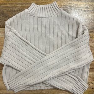 Pacsun Cropped Ribbed Sweater